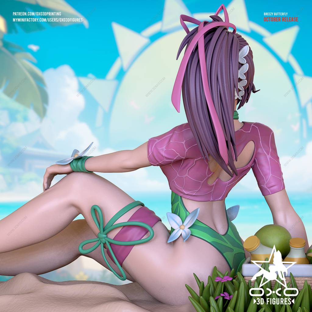 P站图纸印象馆 OXO3D 漫威 灵蝶 OXO3D 漫威 灵蝶