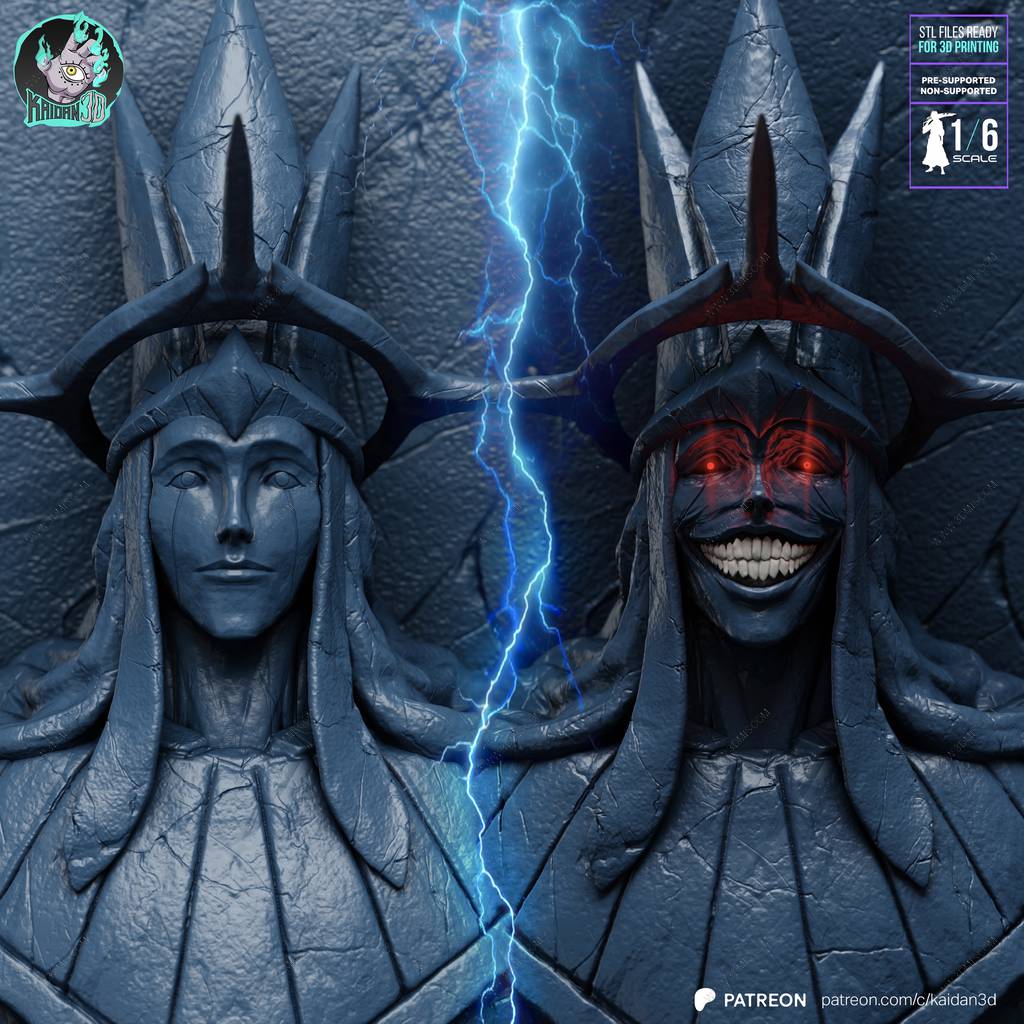 P站图纸印象馆 Kaidan 我独自升级 神之雕像 Kaidan 我独自升级 神之雕像