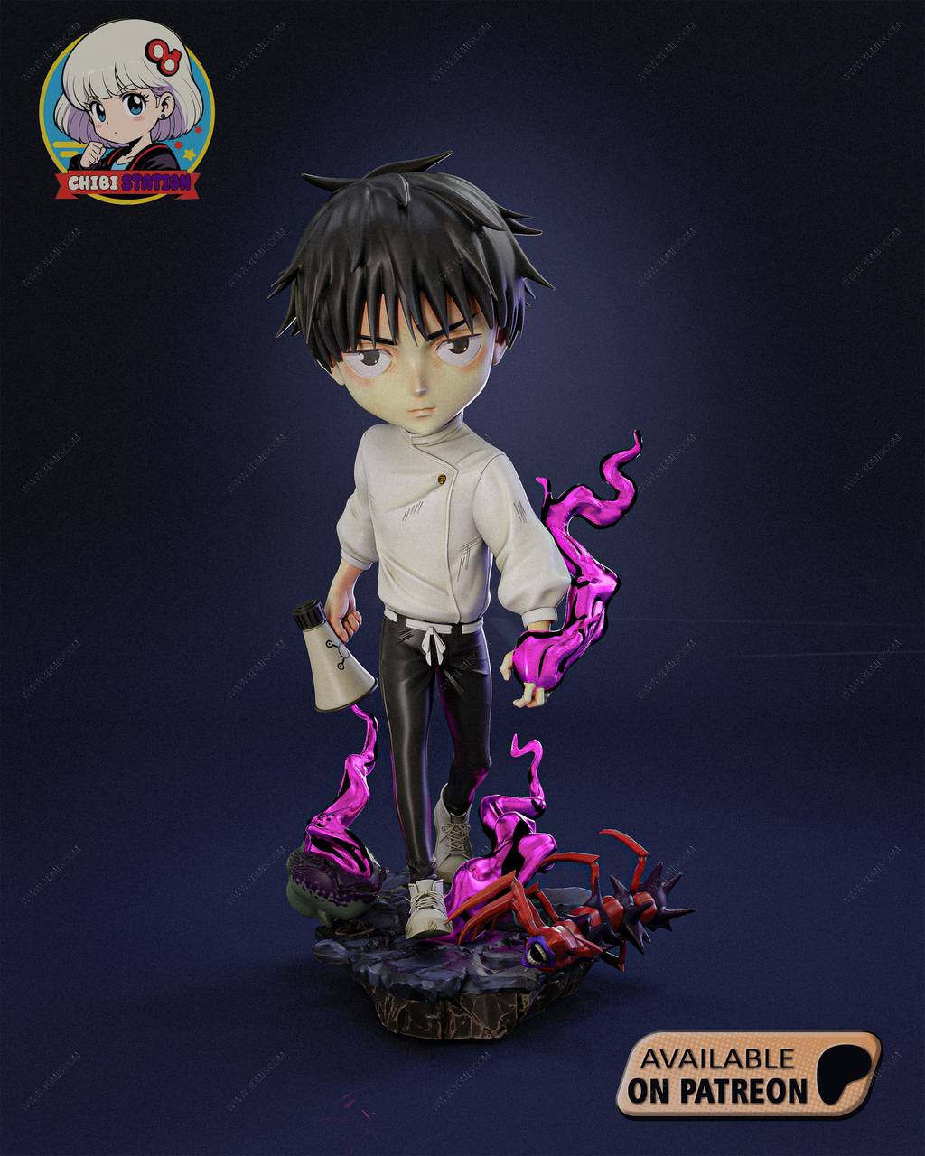 P站图纸印象馆 Chibi Station 咒术回战 乙骨忧太 Chibi Station 咒术回战 乙骨忧太