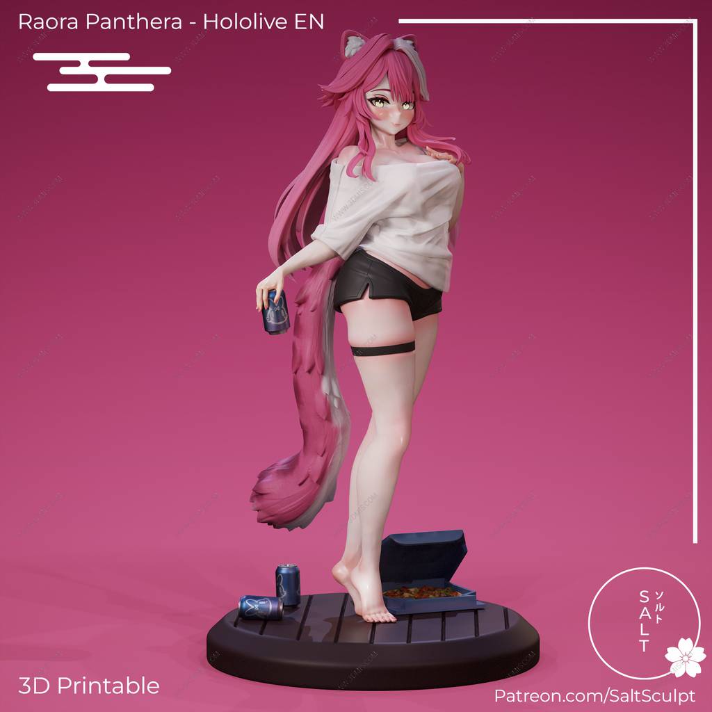 P站图纸印象馆 SaltSculpt 虚拟偶像 拉欧拉·潘特拉 SaltSculpt 虚拟偶像 拉欧拉·潘特拉