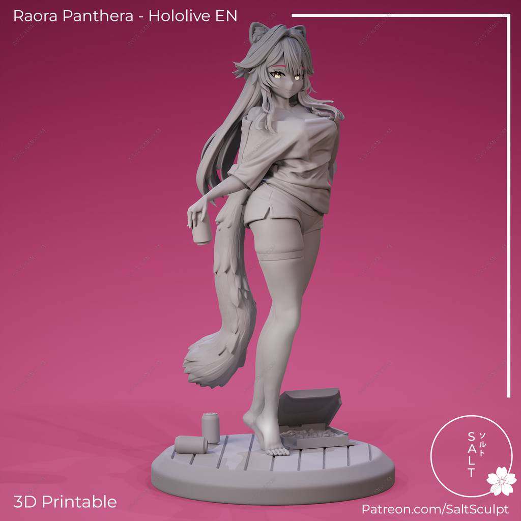 P站图纸印象馆 SaltSculpt 虚拟偶像 拉欧拉·潘特拉 SaltSculpt 虚拟偶像 拉欧拉·潘特拉