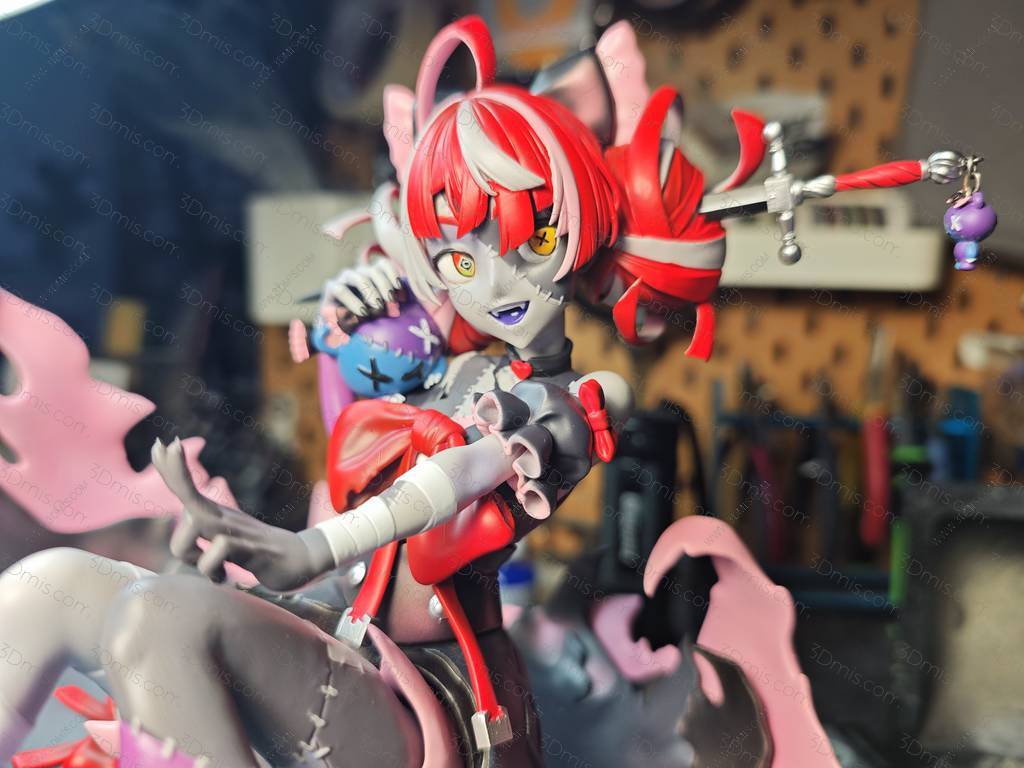 P站图纸印象馆 虚拟偶像 僵尸少女 虚拟偶像 僵尸少女