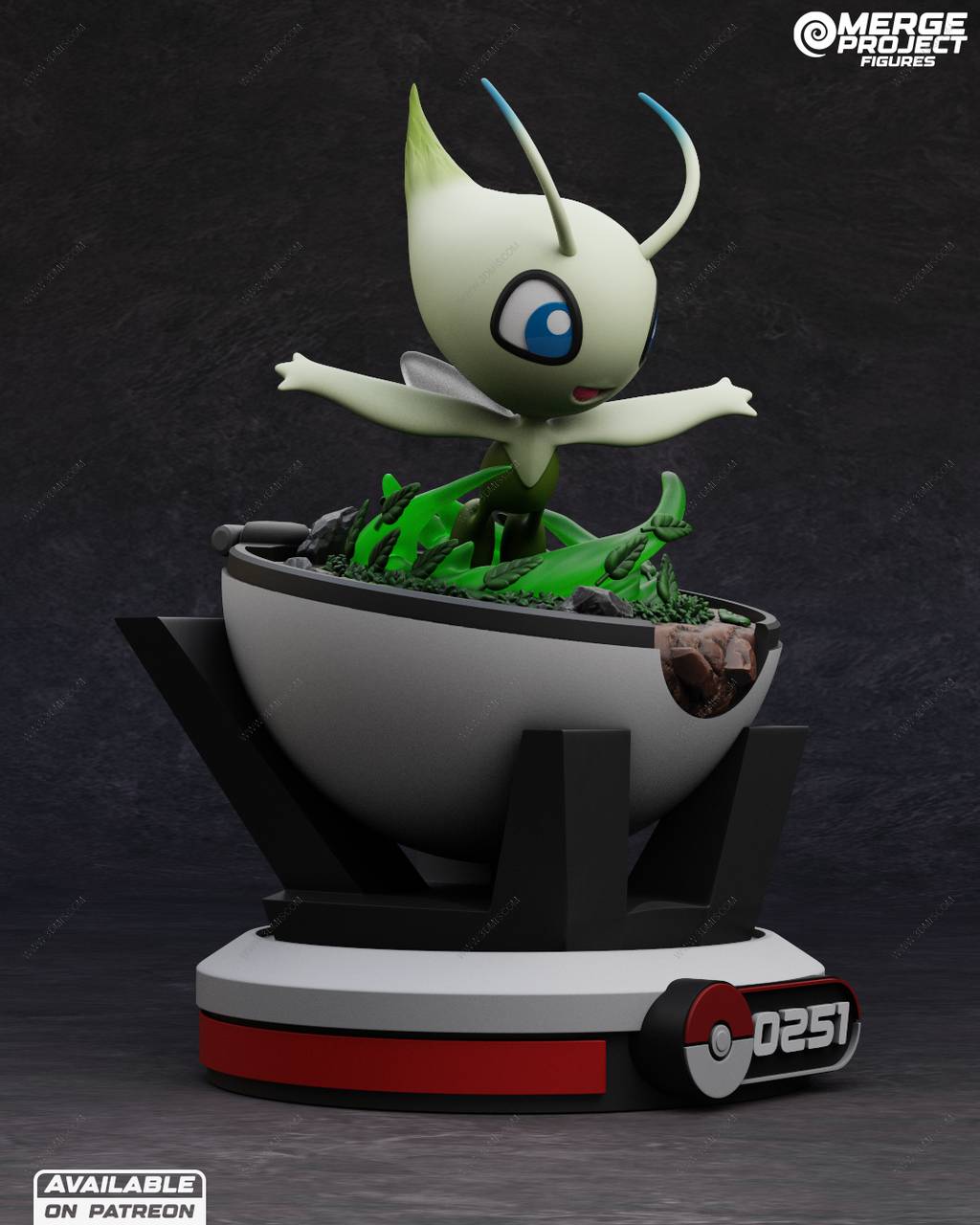 P站图纸印象馆 MPF 精灵宝可梦 时拉比 MPF 精灵宝可梦 时拉比