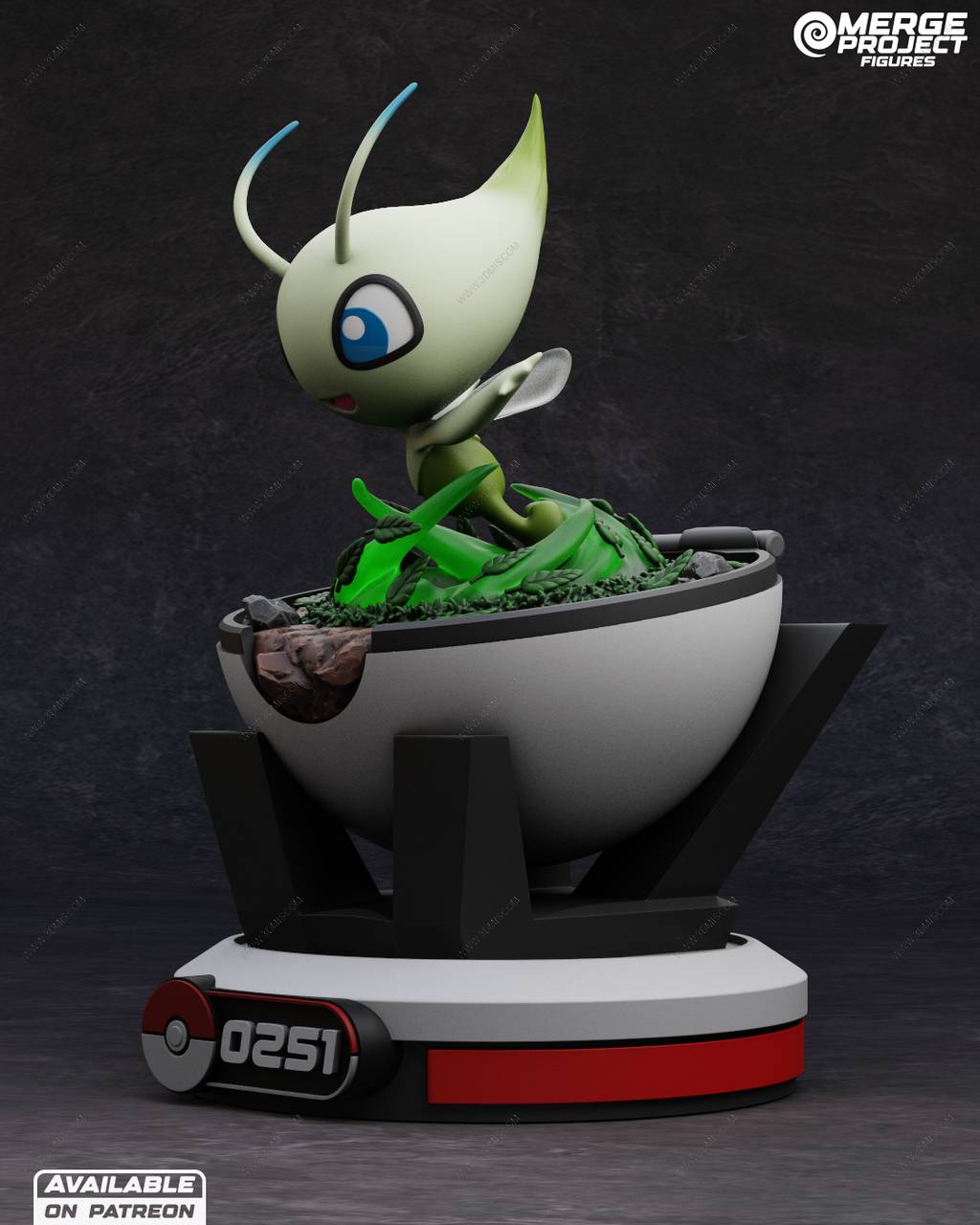 P站图纸印象馆 MPF 精灵宝可梦 时拉比 MPF 精灵宝可梦 时拉比