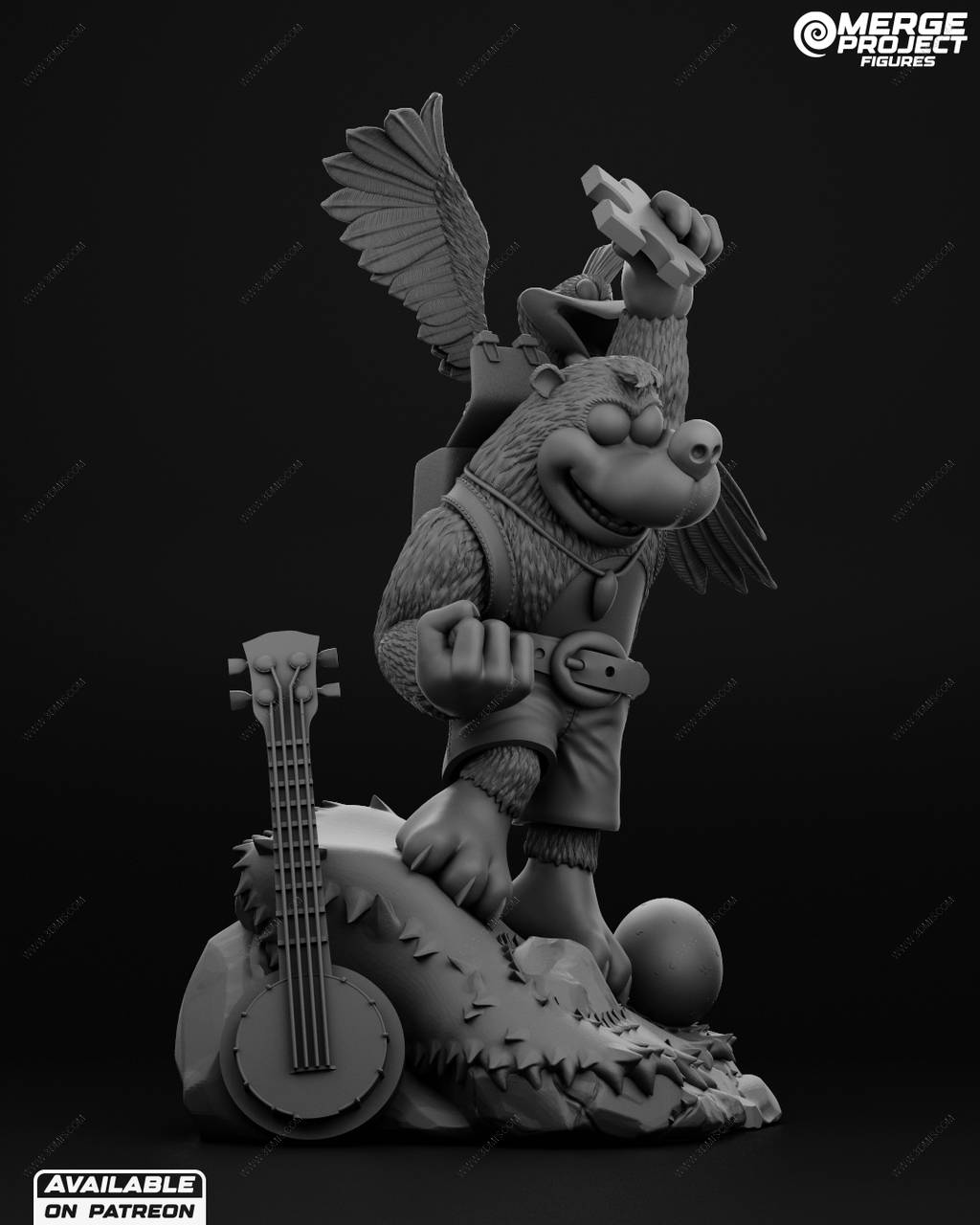 P站图纸印象馆 MPF 班乔与卡祖伊 MPF 班乔与卡祖伊