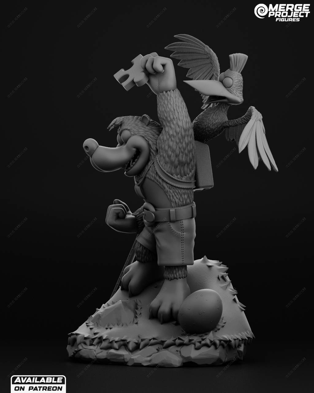 P站图纸印象馆 MPF 班乔与卡祖伊 MPF 班乔与卡祖伊