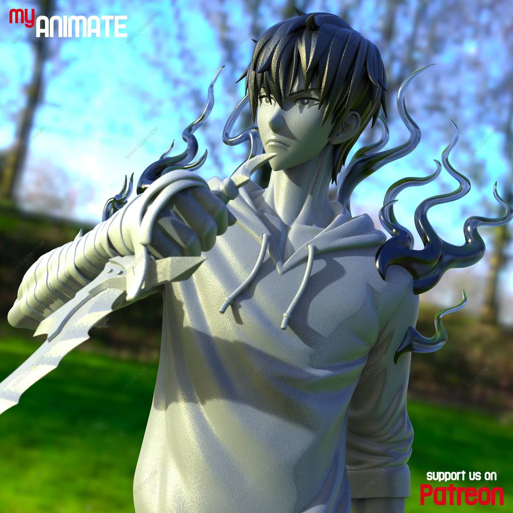 P站图纸印象馆 MyAnimate 我独自升级 程肖宇 MyAnimate 我独自升级 程肖宇