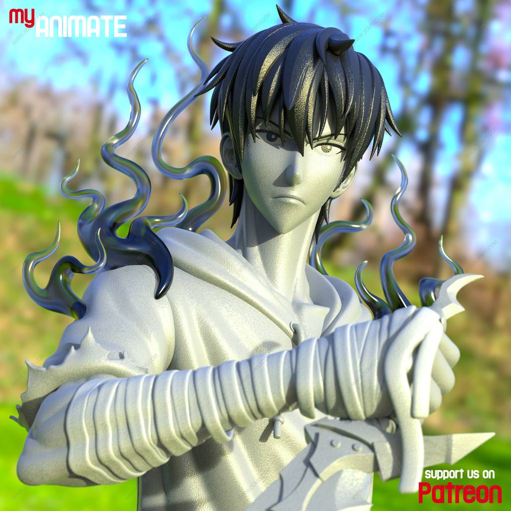 P站图纸印象馆 MyAnimate 我独自升级 程肖宇 MyAnimate 我独自升级 程肖宇