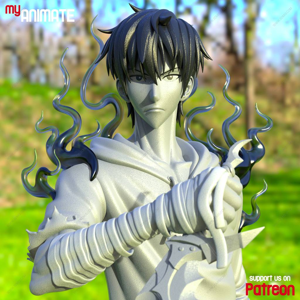 P站图纸印象馆 MyAnimate 我独自升级 程肖宇 MyAnimate 我独自升级 程肖宇