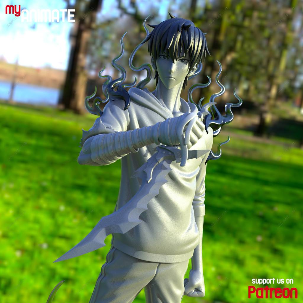 P站图纸印象馆 MyAnimate 我独自升级 程肖宇 MyAnimate 我独自升级 程肖宇