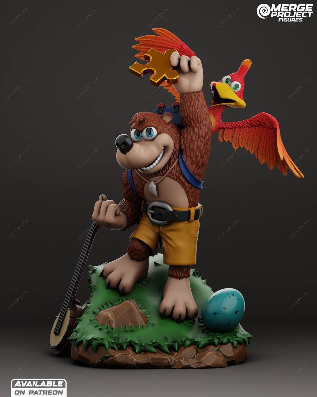 P站图纸印象馆 MPF 班乔与卡祖伊 MPF 班乔与卡祖伊