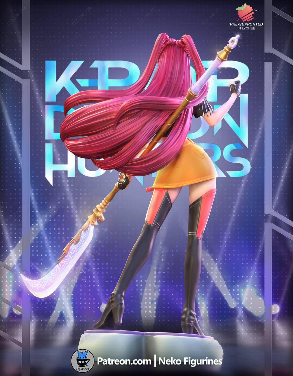 P站图纸印象馆 Neko 猎魔女团 米拉 Neko 猎魔女团 米拉