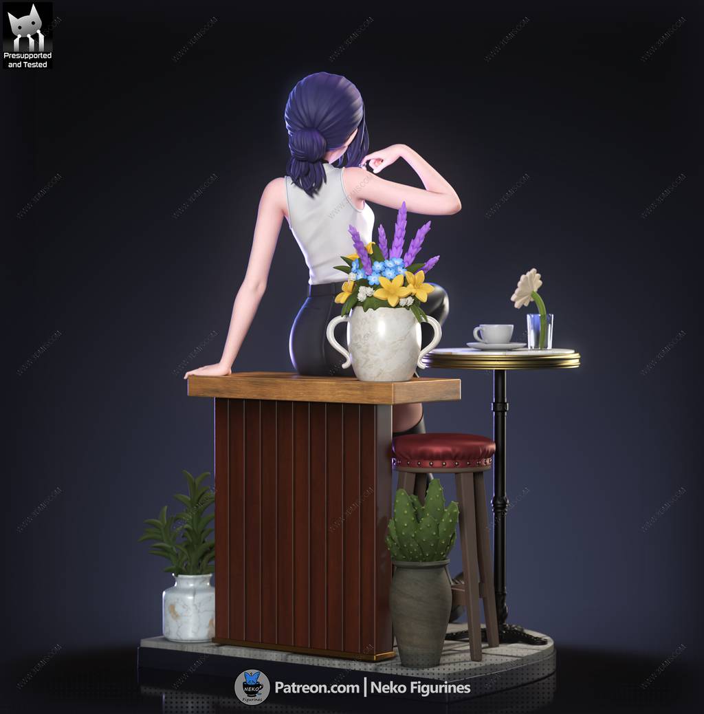 P站图纸印象馆 Neko 电锯人 蕾泽 Neko 电锯人 蕾泽