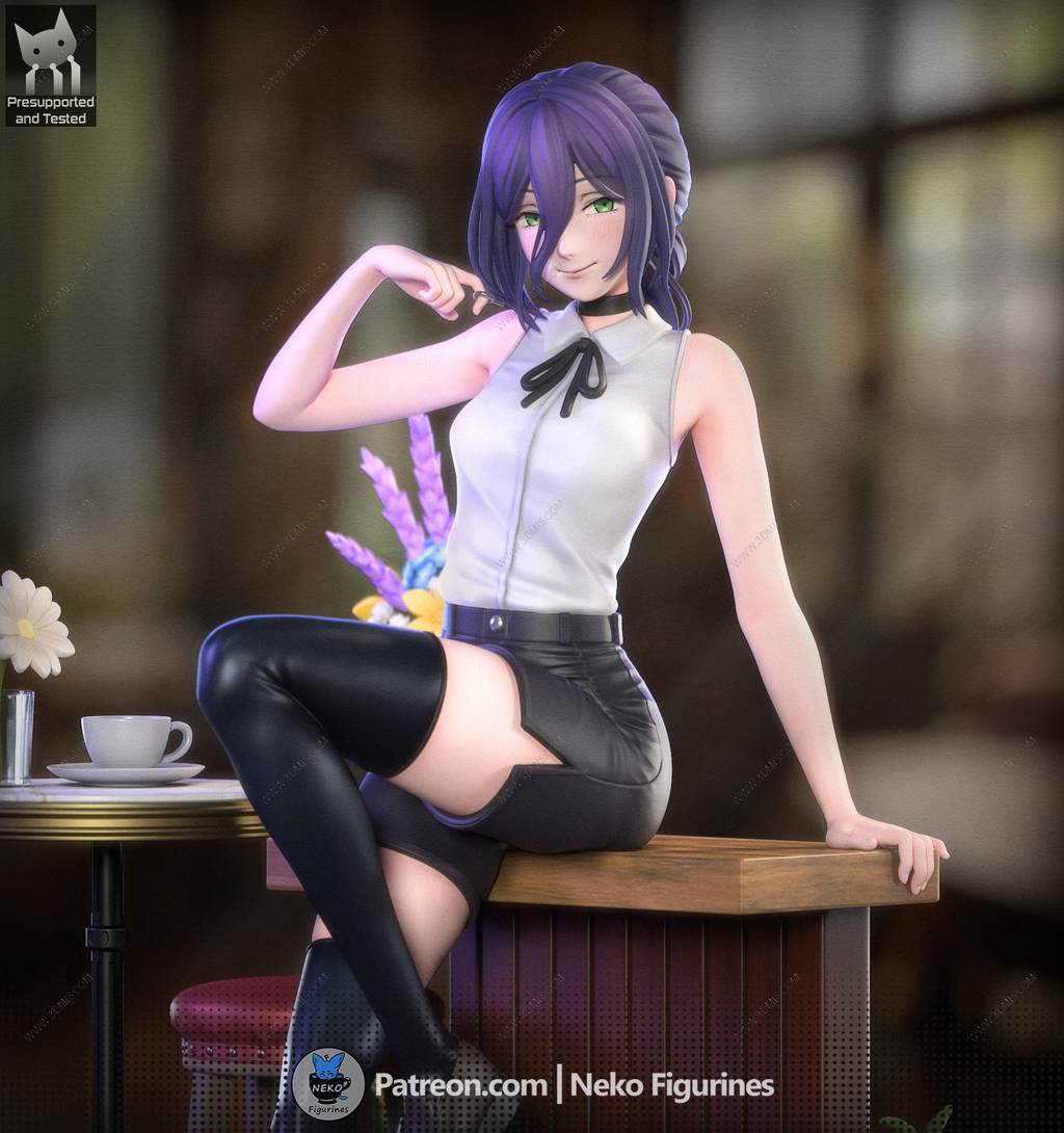 P站图纸印象馆 Neko 电锯人 蕾泽 Neko 电锯人 蕾泽