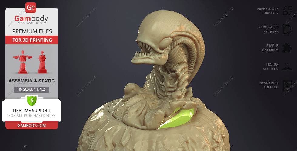 P站图纸印象馆 Gambody 异形南瓜灯 Gambody 异形南瓜灯