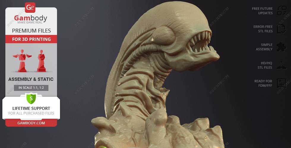 P站图纸印象馆 Gambody 异形南瓜灯 Gambody 异形南瓜灯