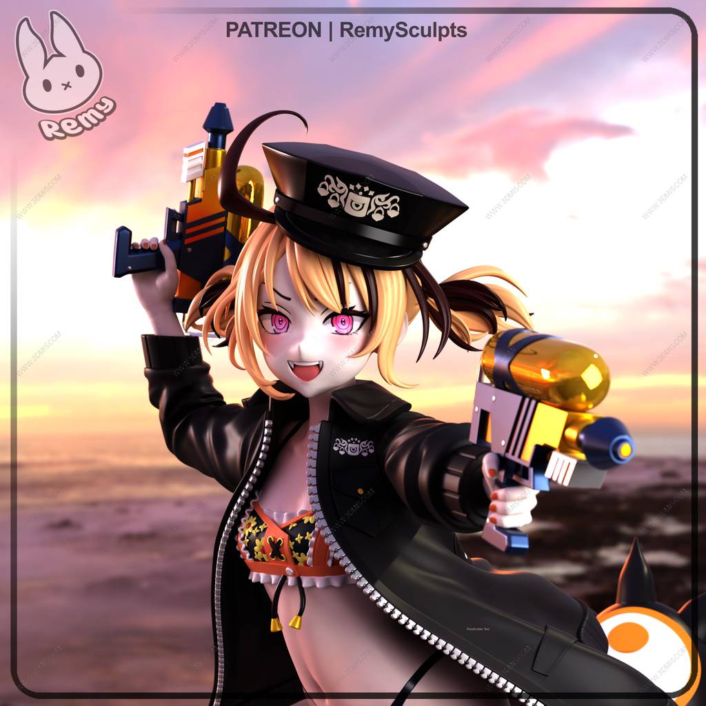 P站图纸印象馆 虚拟主播 琪琪·沐林 虚拟主播 琪琪·沐林