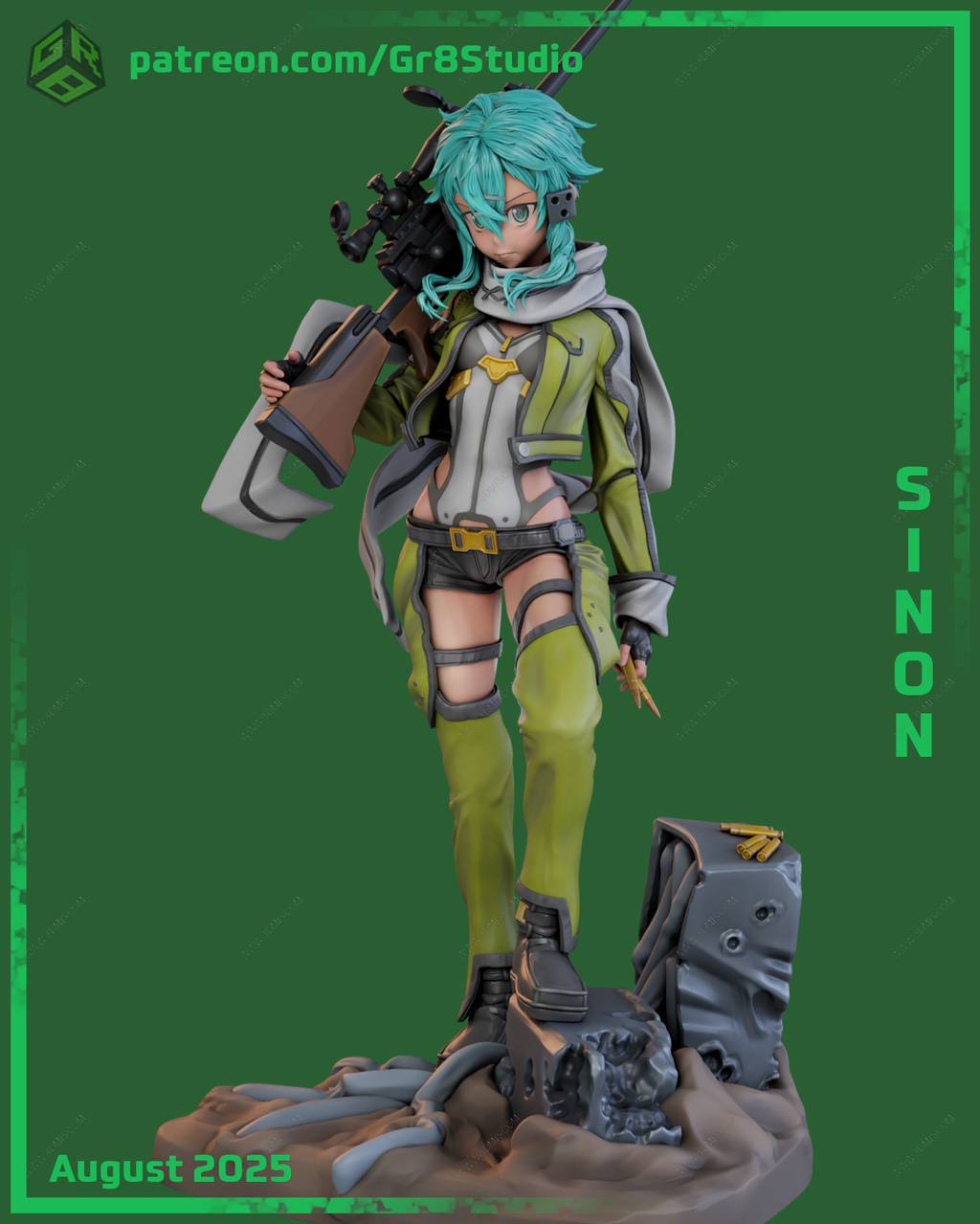 P站图纸印象馆 刀剑神域 朝田诗乃 刀剑神域 朝田诗乃