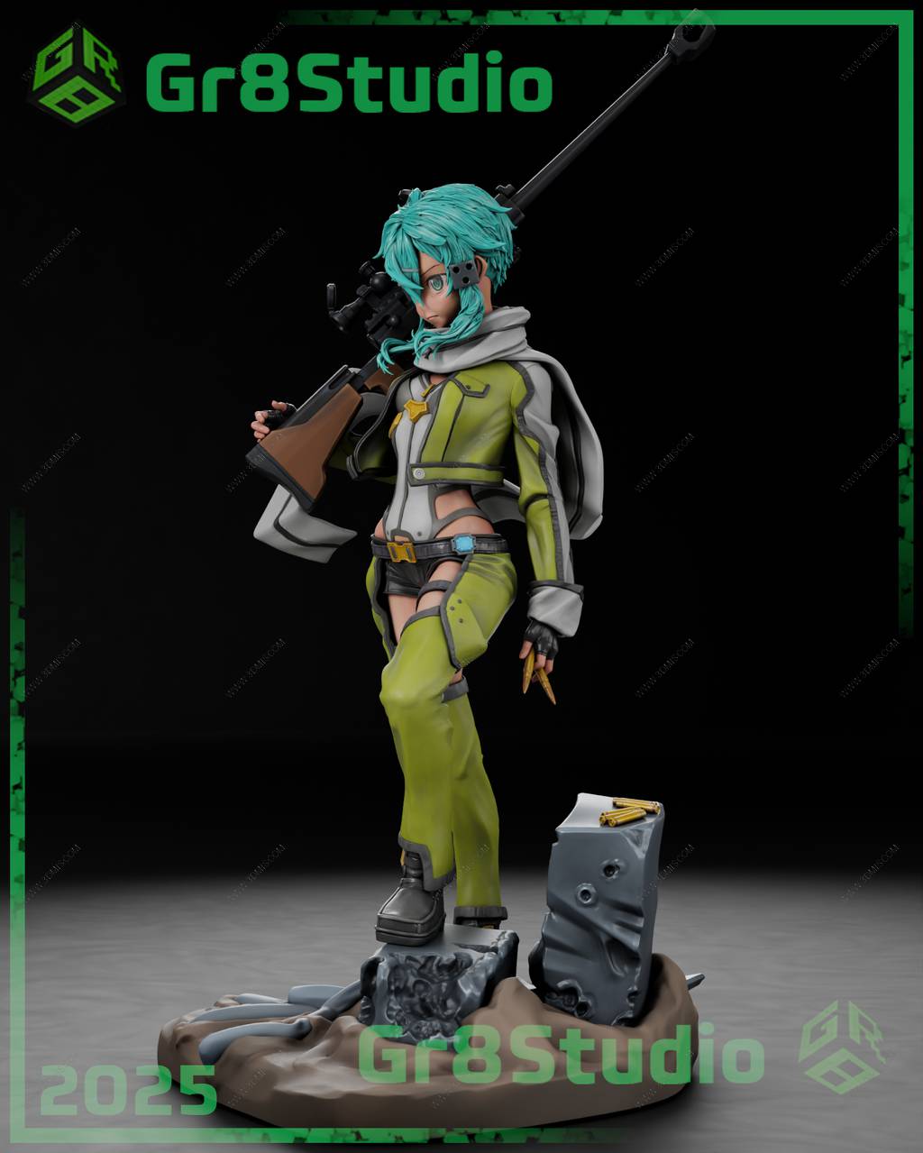 P站图纸印象馆 刀剑神域 朝田诗乃 刀剑神域 朝田诗乃