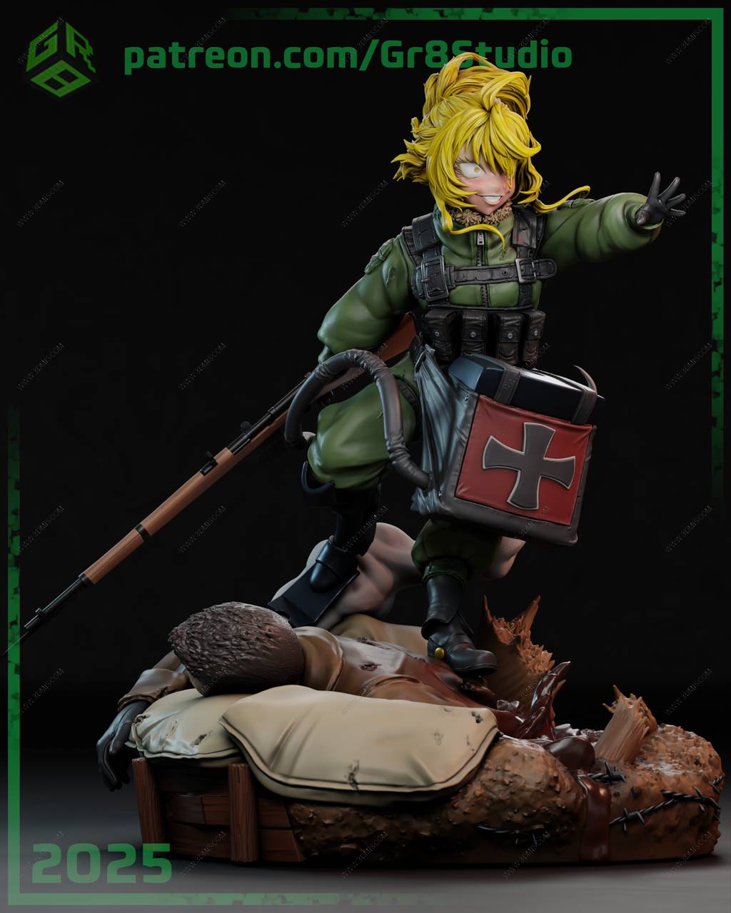 P站图纸印象馆 幼女战记 谭雅·提古雷查夫 幼女战记 谭雅·提古雷查夫