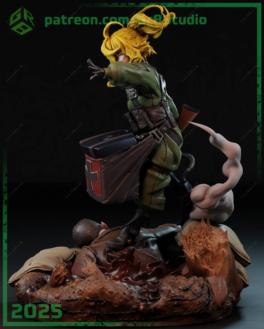 P站图纸印象馆 幼女战记 谭雅·提古雷查夫 幼女战记 谭雅·提古雷查夫