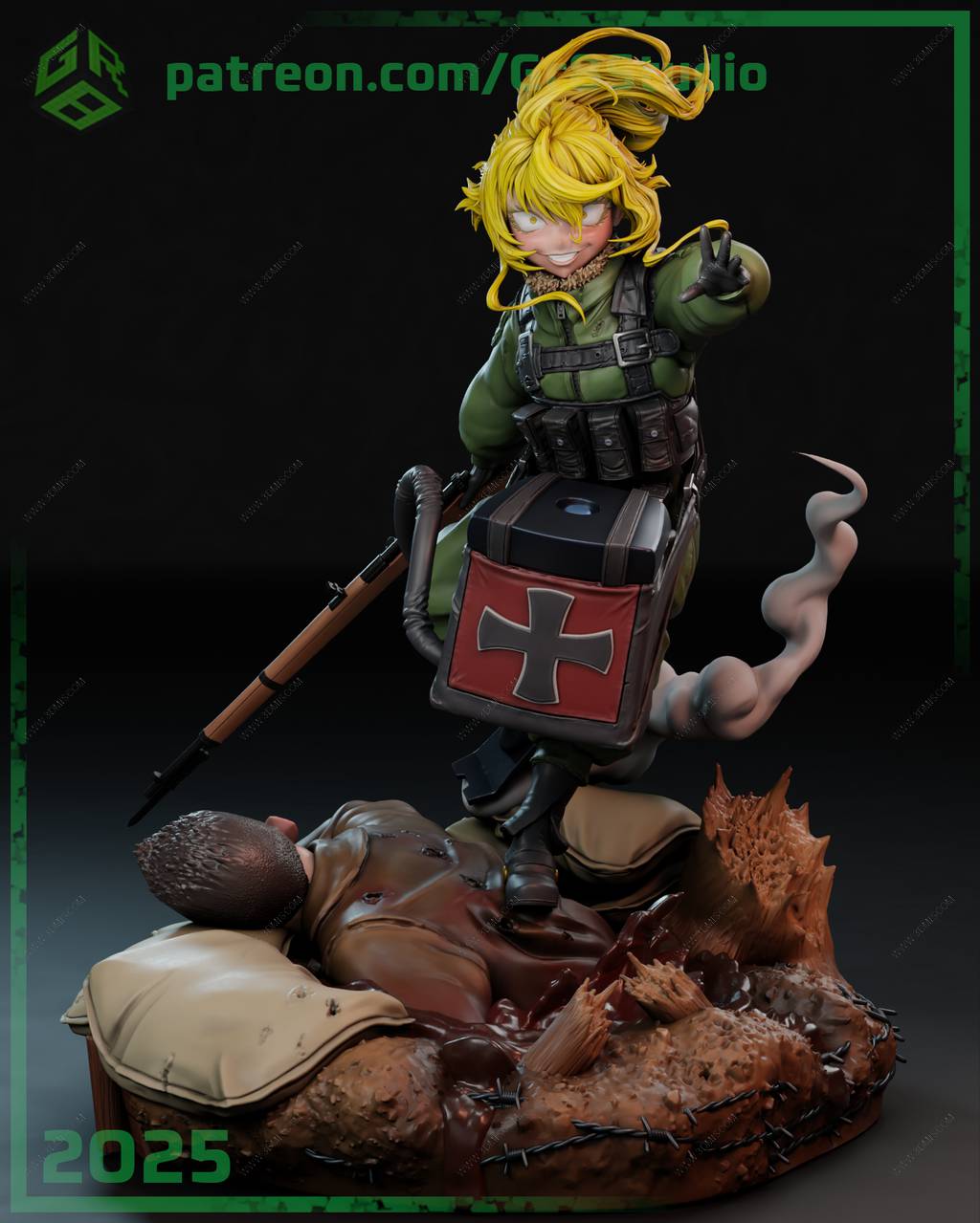 P站图纸印象馆 幼女战记 谭雅·提古雷查夫 幼女战记 谭雅·提古雷查夫