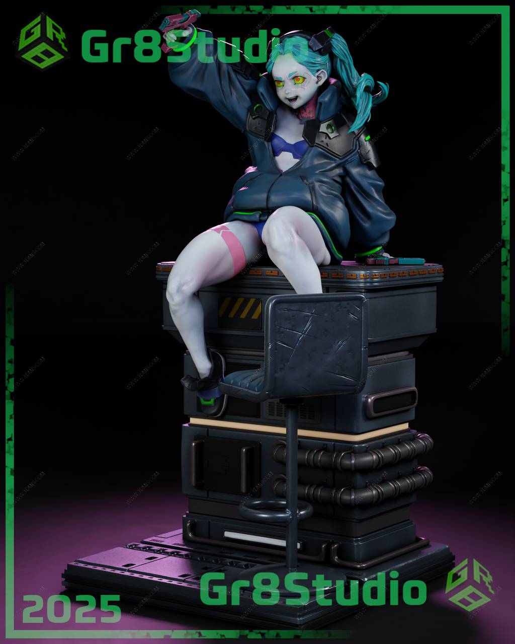 P站图纸印象馆 边缘行者 丽贝卡 边缘行者 丽贝卡