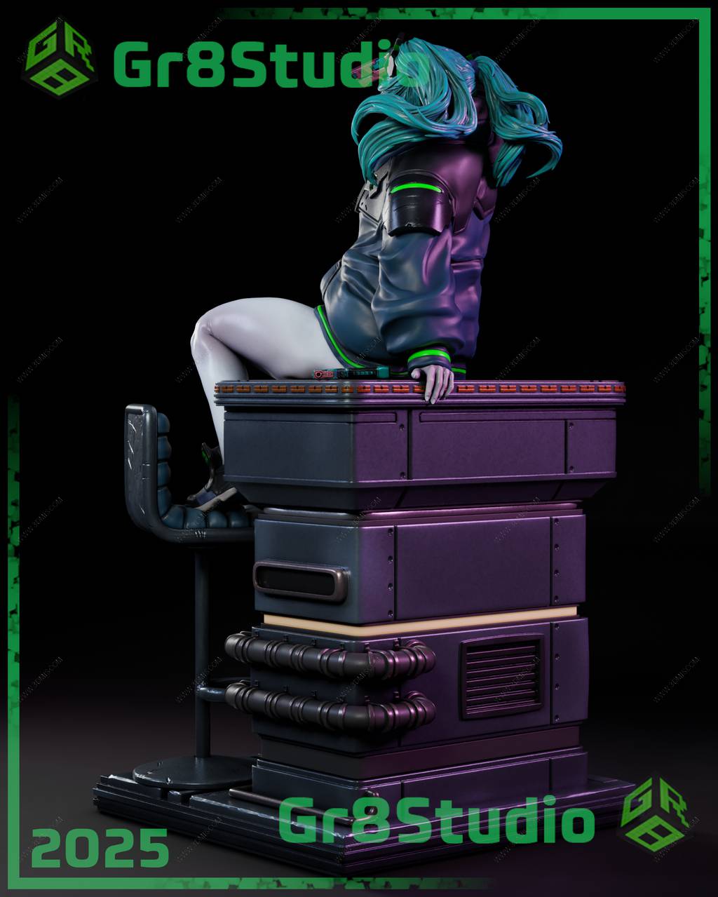 P站图纸印象馆 边缘行者 丽贝卡 边缘行者 丽贝卡