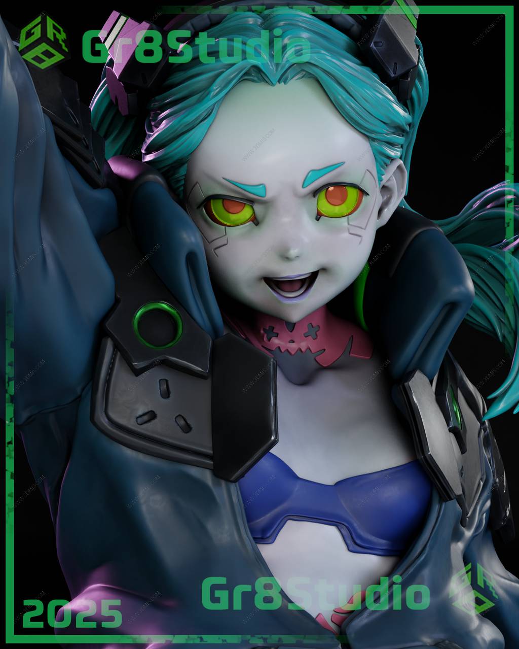 P站图纸印象馆 边缘行者 丽贝卡 边缘行者 丽贝卡