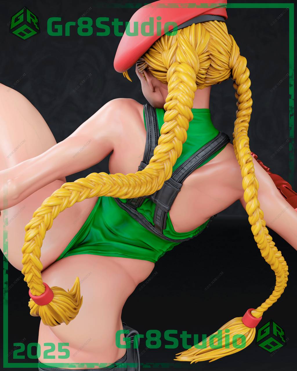 P站图纸印象馆 街头霸王 嘉米 街头霸王 嘉米