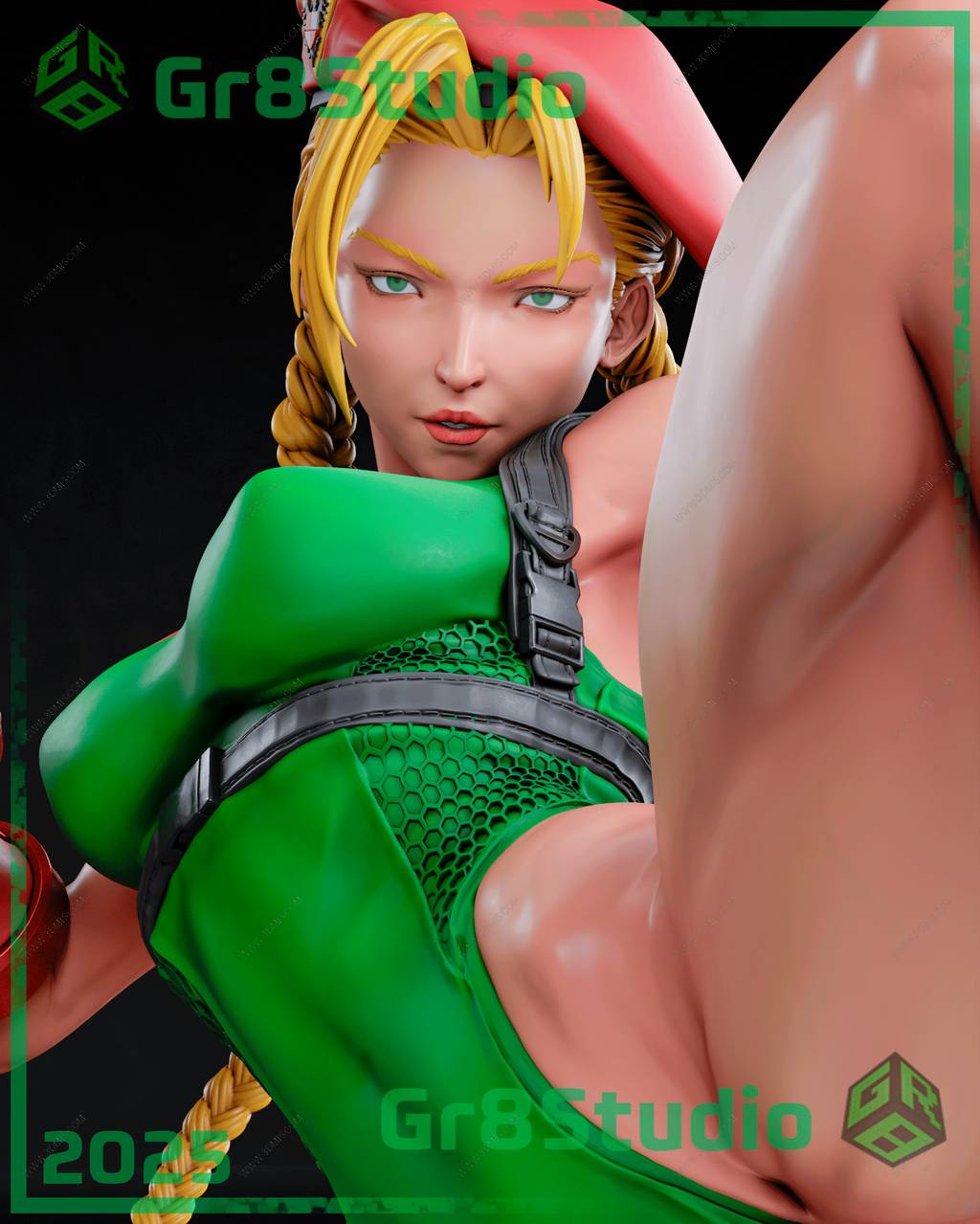 P站图纸印象馆 街头霸王 嘉米 街头霸王 嘉米