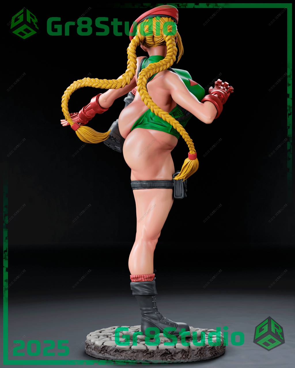 P站图纸印象馆 街头霸王 嘉米 街头霸王 嘉米