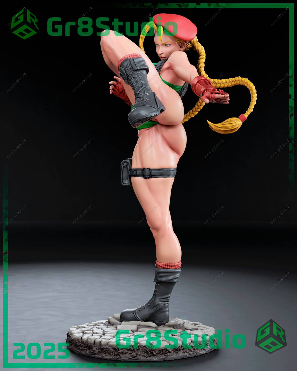 P站图纸印象馆 街头霸王 嘉米 街头霸王 嘉米