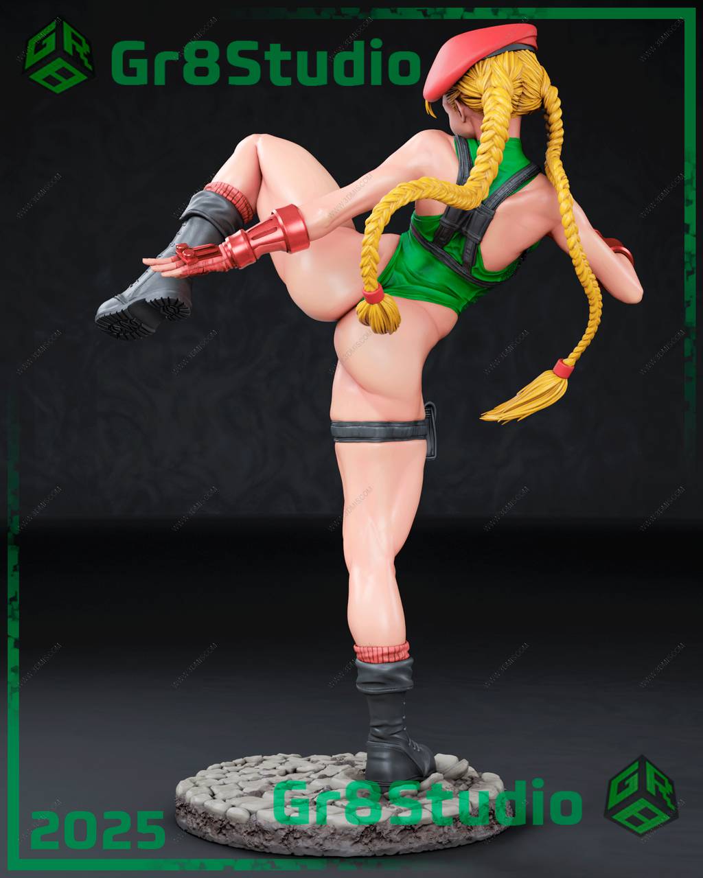 P站图纸印象馆 街头霸王 嘉米 街头霸王 嘉米