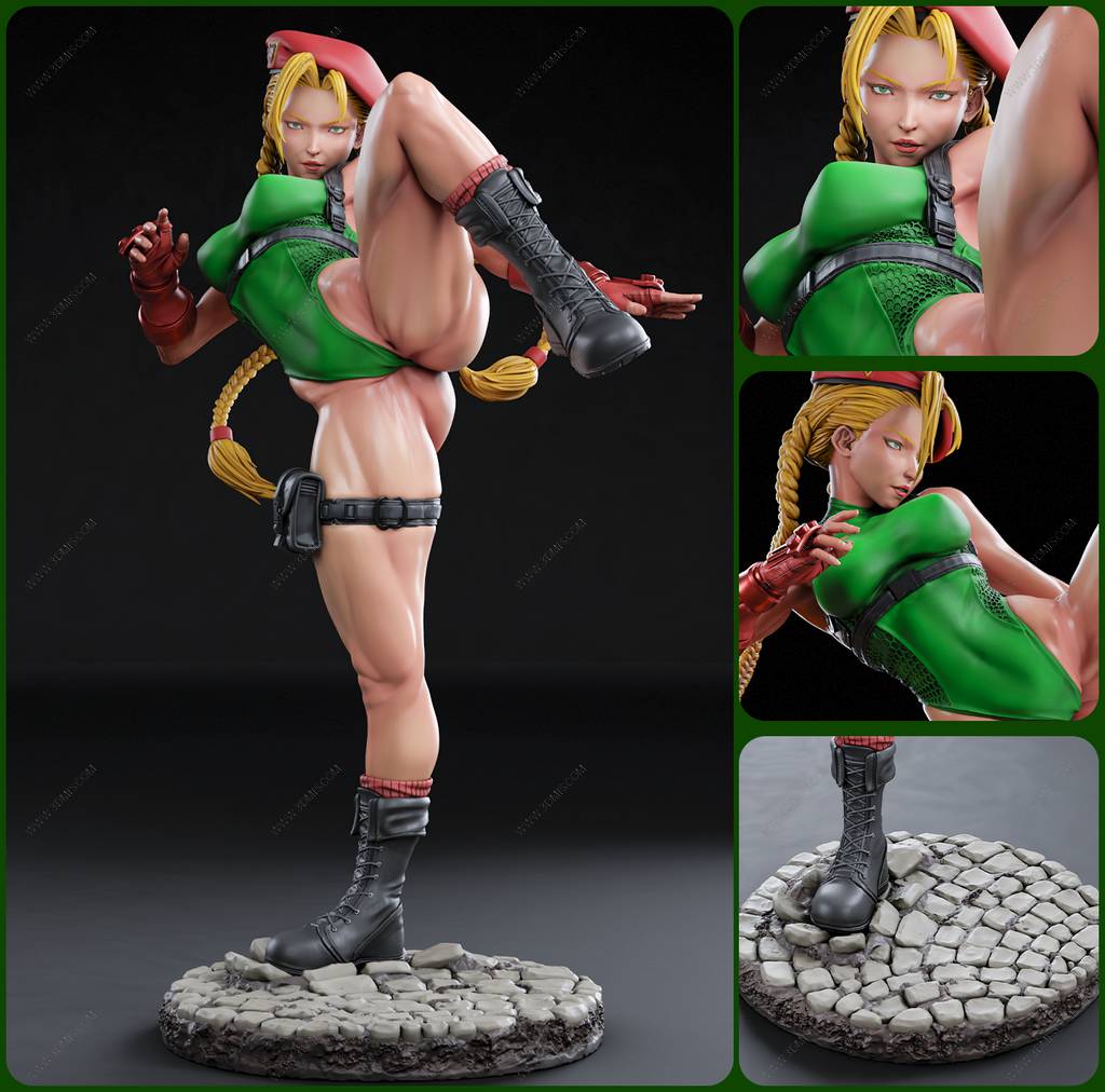 P站图纸印象馆 街头霸王 嘉米 街头霸王 嘉米