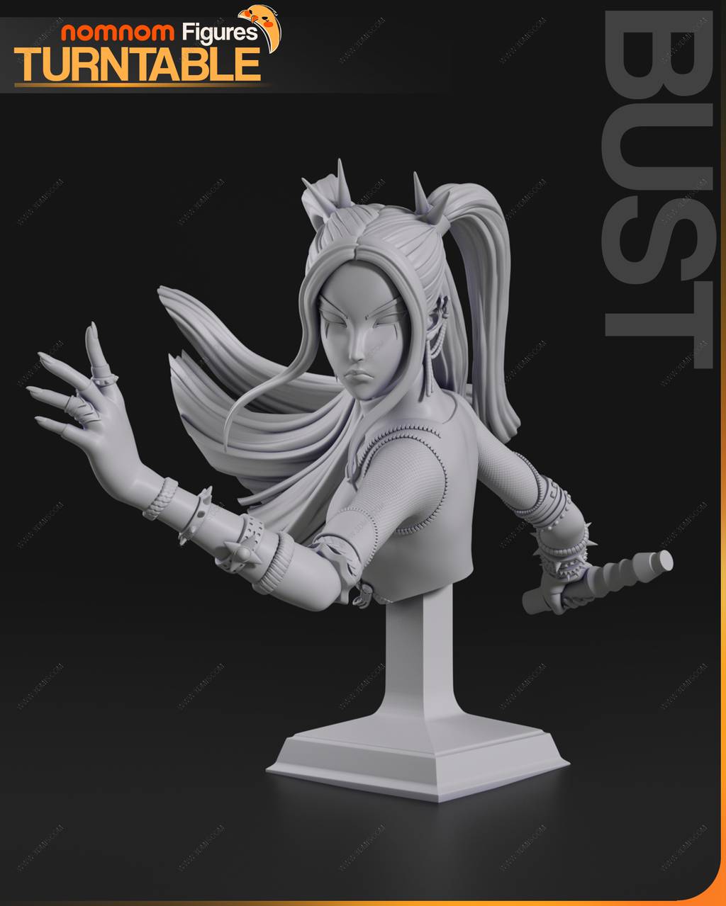 P站图纸印象馆 NomNom 猎魔女团 米拉 NomNom 猎魔女团 米拉