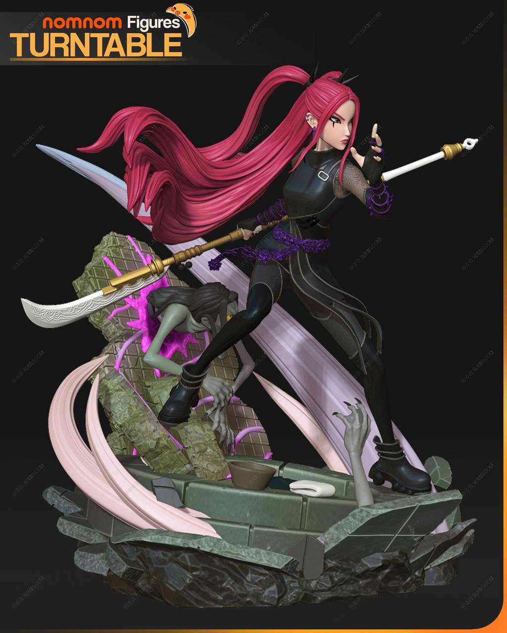 P站图纸印象馆 NomNom 猎魔女团 米拉 NomNom 猎魔女团 米拉