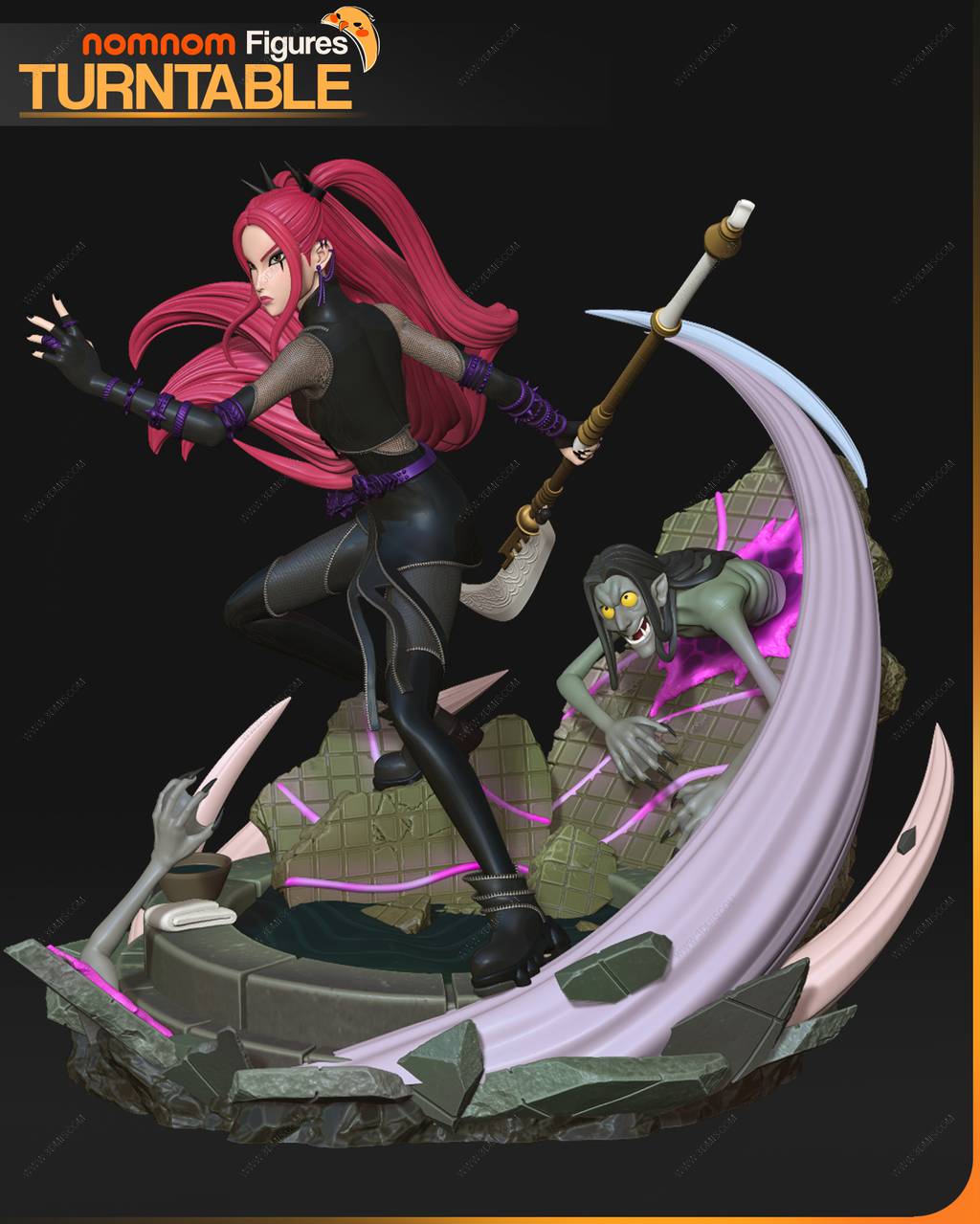 P站图纸印象馆 NomNom 猎魔女团 米拉 NomNom 猎魔女团 米拉