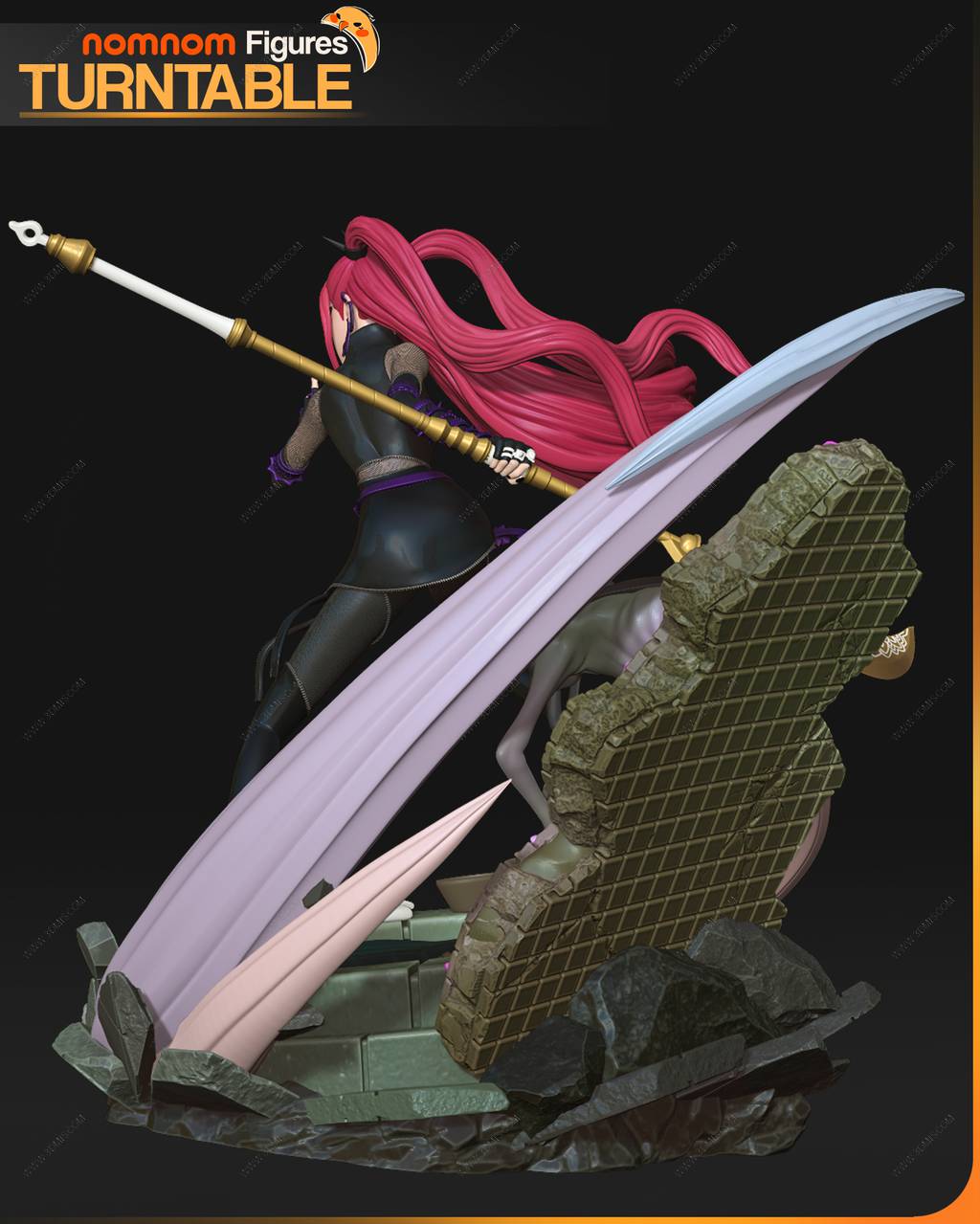 P站图纸印象馆 NomNom 猎魔女团 米拉 NomNom 猎魔女团 米拉