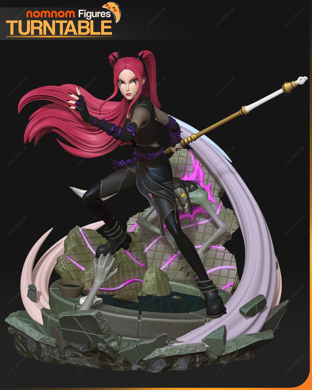 P站图纸印象馆 NomNom 猎魔女团 米拉 NomNom 猎魔女团 米拉