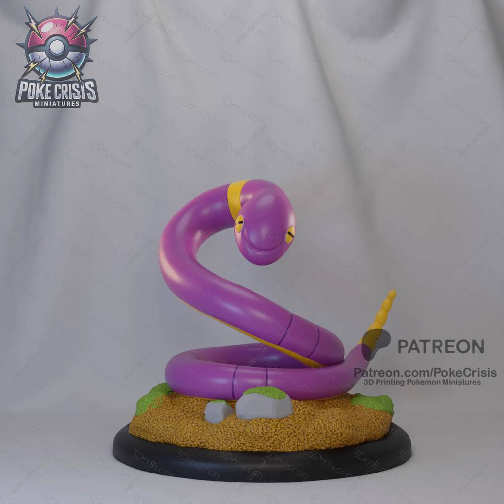 P站图纸印象馆 精灵宝可梦 阿柏蛇 精灵宝可梦 阿柏蛇