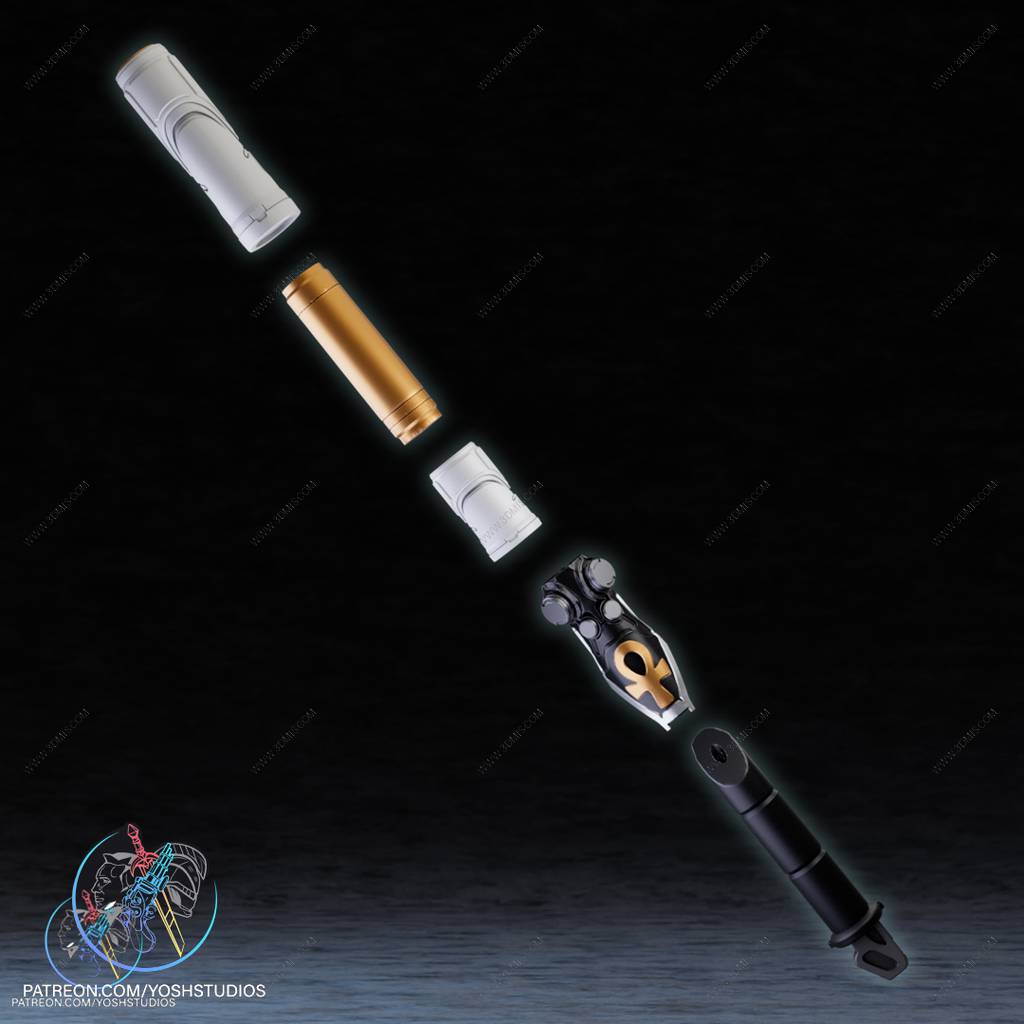 P站图纸印象馆 Yosh 漫威 月光骑士之杖 Yosh 漫威 月光骑士之杖