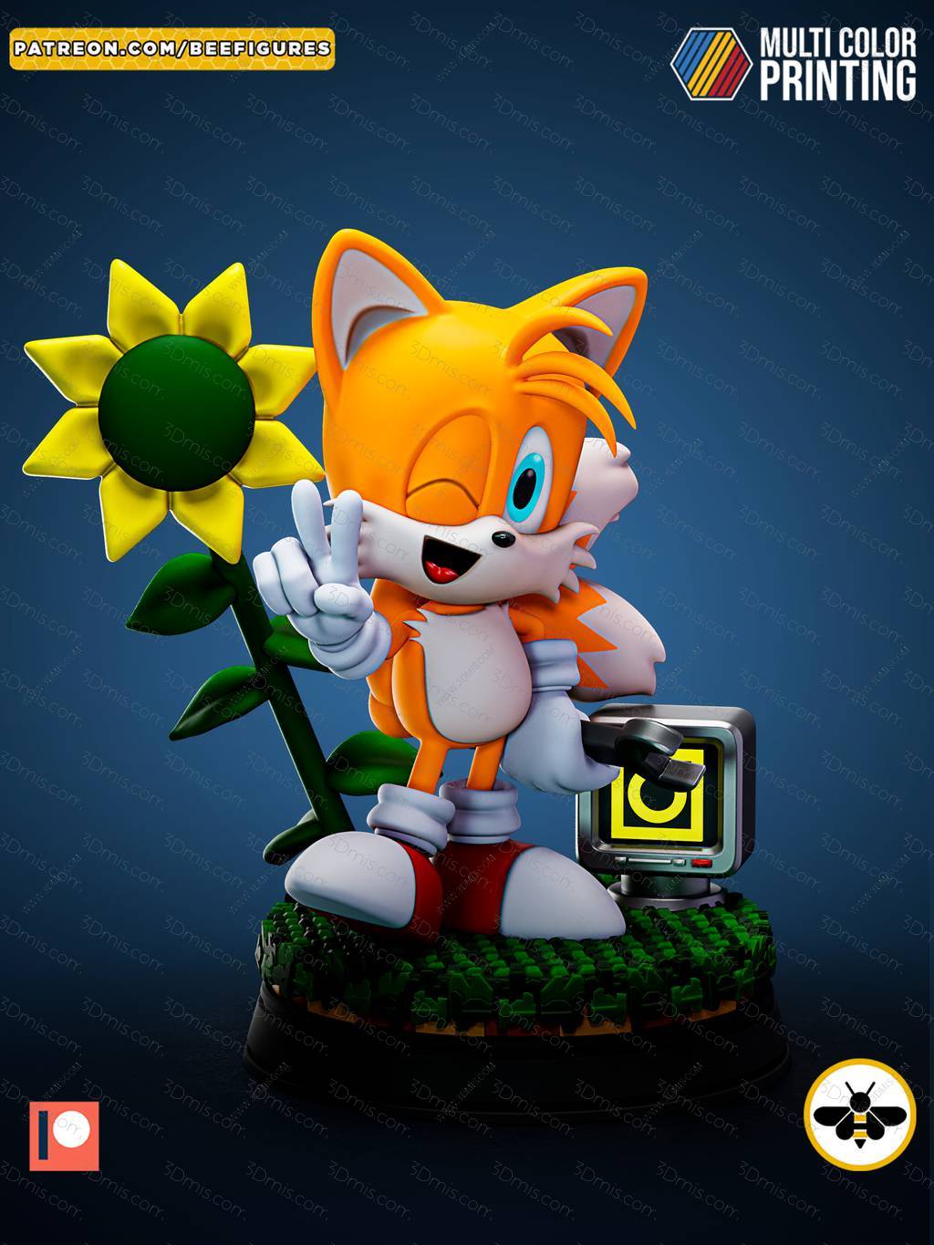 P站图纸印象馆 Bee Figures 音速小子 塔尔斯 Bee Figures 音速小子 塔尔斯