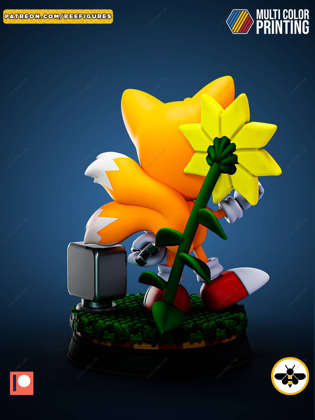 P站图纸印象馆 Bee Figures 音速小子 塔尔斯 Bee Figures 音速小子 塔尔斯