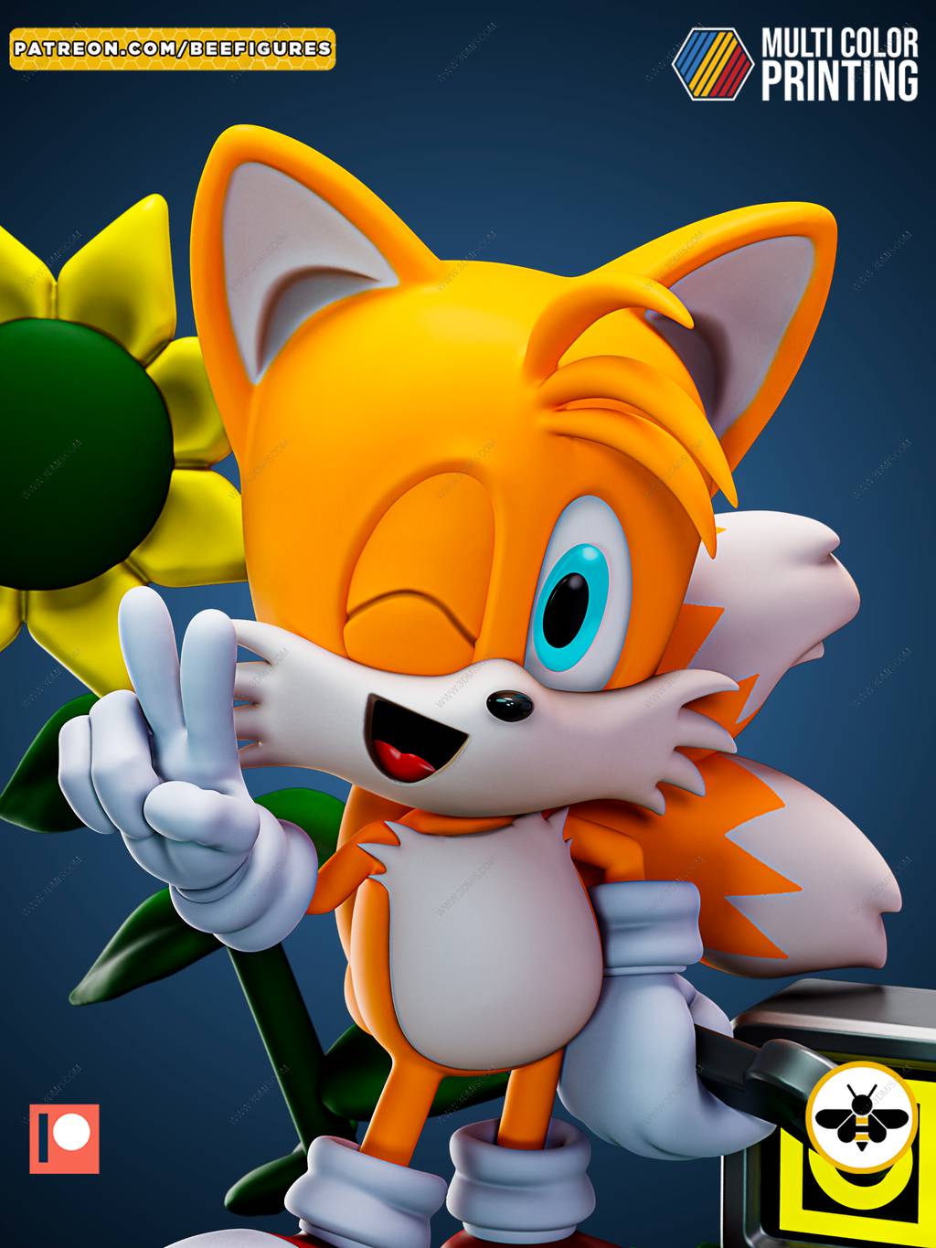 P站图纸印象馆 Bee Figures 音速小子 塔尔斯 Bee Figures 音速小子 塔尔斯