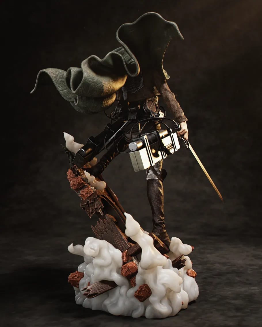 P站图纸印象馆 CA3D 进击的巨人 利威尔·阿克曼 CA3D 进击的巨人 利威尔·阿克曼