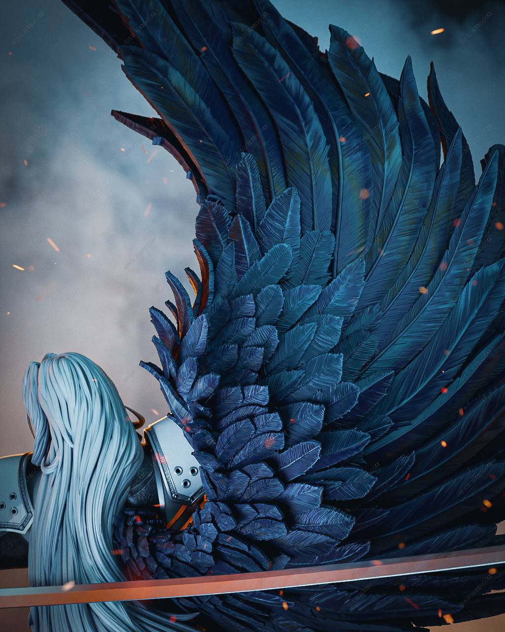 P站图纸印象馆 CA3D 最终幻想 萨菲罗斯 CA3D 最终幻想 萨菲罗斯