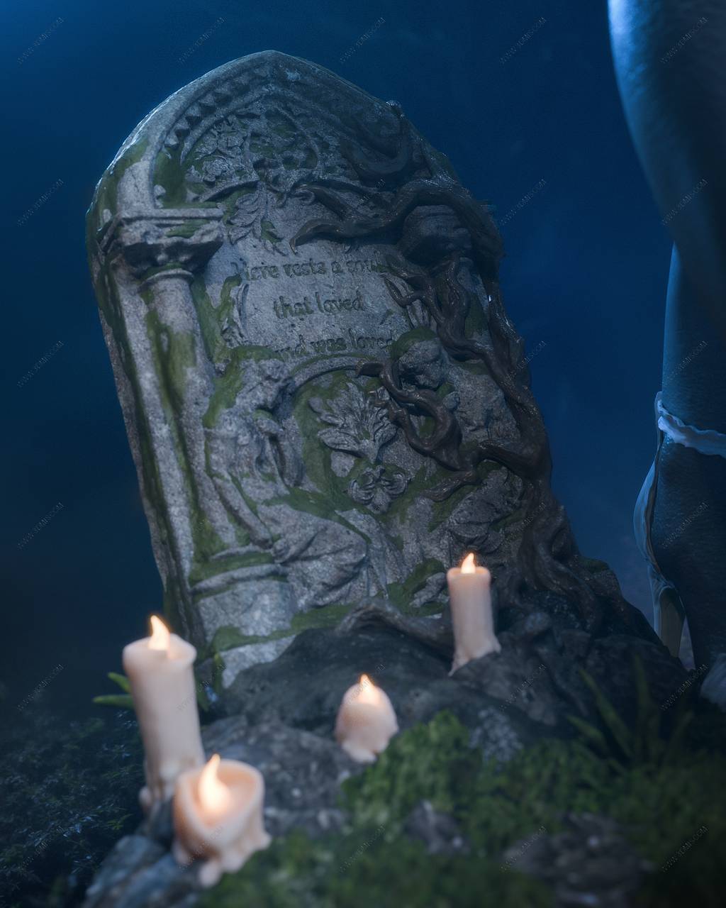 P站图纸印象馆 CA3D 不死新娘 CA3D 不死新娘