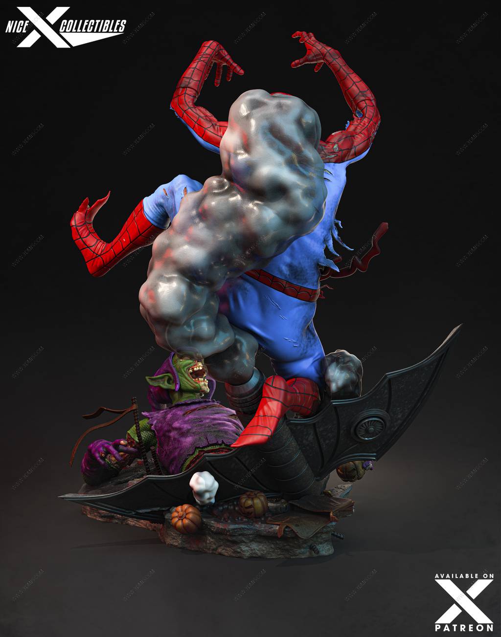 P站图纸印象馆 Nice X Collectibles 漫威 僵尸蜘蛛侠 Nice X Collectibles 漫威 僵尸蜘蛛侠