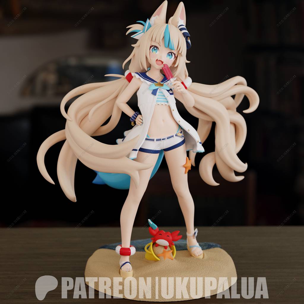 P站图纸印象馆 Ukupalua 虚拟偶像 鲭鲭子 Ukupalua 虚拟偶像 鲭鲭子